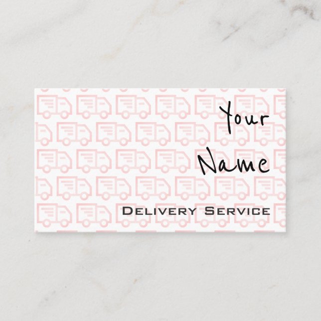 "Fait écho" des cartes de visite de la livraison (Devant)