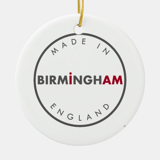 Fait en ornement de Birmingham (Devant)