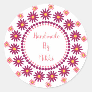 Fait main par des autocollants