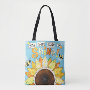 "Fait pour briller" le sac fourre-tout inspiré