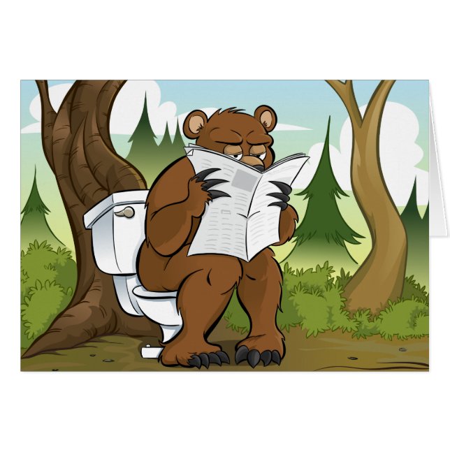 Fait une merde d'ours dans les bois (Devant horizontal)