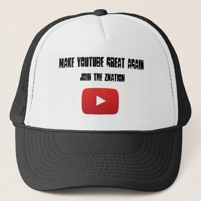 Faites à Youtube le grand encore casquette de (Devant)
