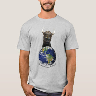 Faites bip-bip le T-shirt de conquérant/chat de
