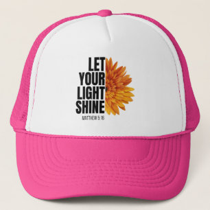 FAITES BRILLER VOTRE LUMIÈRE CASQUETTE DE CAMIONNE