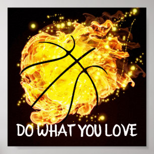 Faites ce que vous aimez Poster de basket-ball