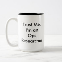 Faites confiance à la tasse de chercheur d'Ops