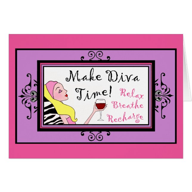 "Faites du Diva Time / Laissez-vous défoncer et do (Devant horizontal)