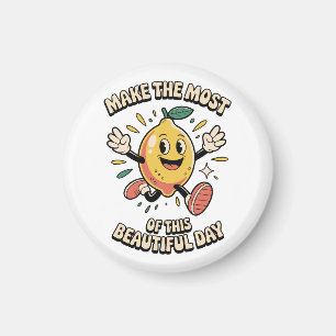 Faites-en le maximum – Magnet Frigo Citron
