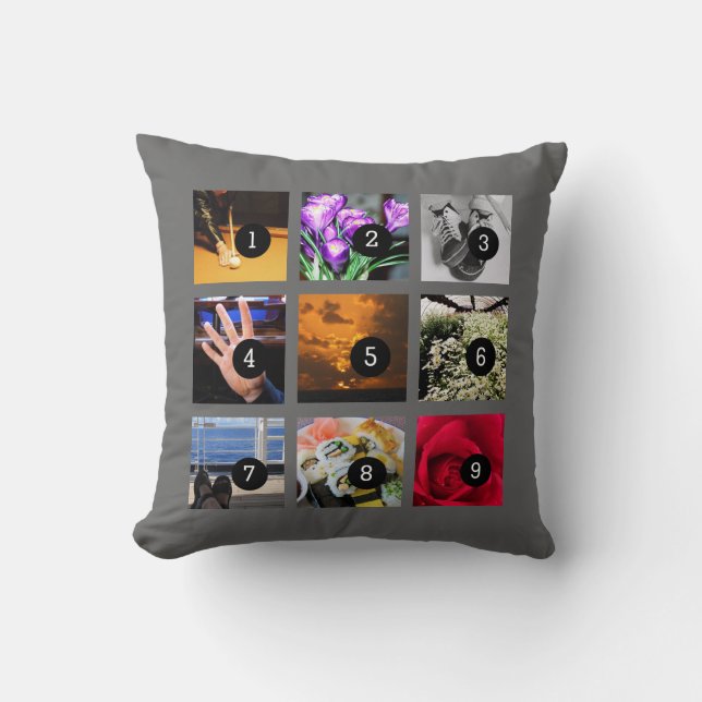 Faites facilement votre propre Coussin photo avec  (Recto)