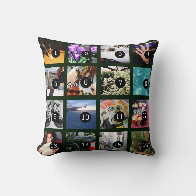 Faites facilement votre propre Coussin photo avec  (Recto)
