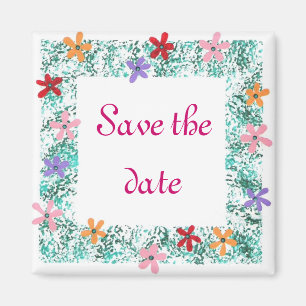 Faites gagner la date, magnet de frontière de