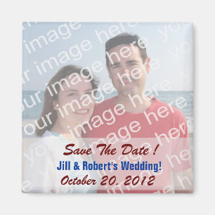 Faites gagner la date ! Magnet de photo