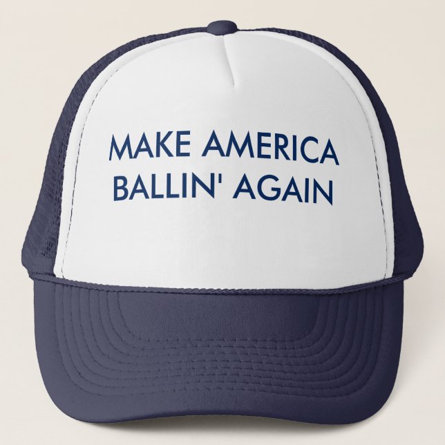 Faites le casquette de l'Amérique Ballin encore (Devant)