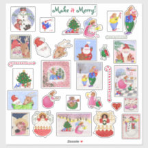 Faites-le Joyeux ! Stickers de Noël