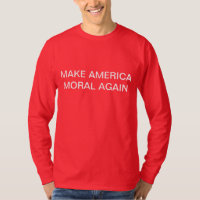 FAITES LE T-SHIRT DE MORALE DE L'AMÉRIQUE ENCORE