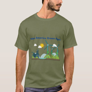 Faites le T-shirt de vert de l'Amérique encore
