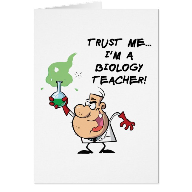 Faites-moi confiance... Je suis professeur de biol (Devant)