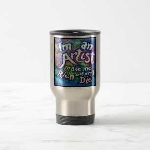 faites-moi les riches tasse de voyage