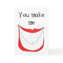 FAITES-MOI UNE carte de voeux SMILE