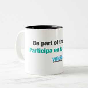 Faites partie de la tasse de bilingue d'histoire