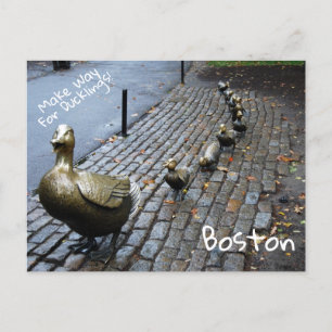 Faites Place À La Carte Postale Ducklings