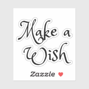 Faites un autocollant de Wish