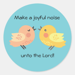 Faites un Sticker pour petits oiseaux de bruit joy
