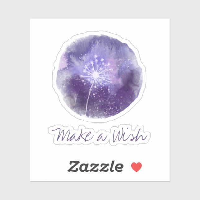*~* Faites Un Sticker Universe Vinyl Dandelion Sou (Feuille)
