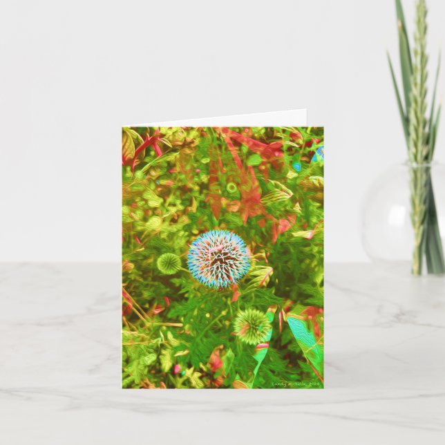 Faites un voeu - Vibrant Carte de voeux inspirée d (Devant)