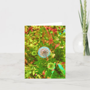 Faites un voeu - Vibrant Carte de voeux inspirée d