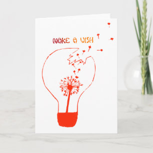 Faites une Carte d'Anniversaire Souhaite. Dandelio
