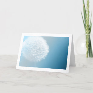 Faites Une Carte De Voeux Dandelion Souhaitable