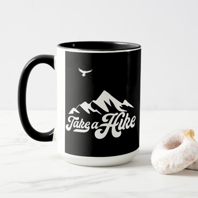 Faites Une Randonnée En Mug De Café (Avec donut)