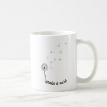 Faites une tasse potable de pissenlit de souhait