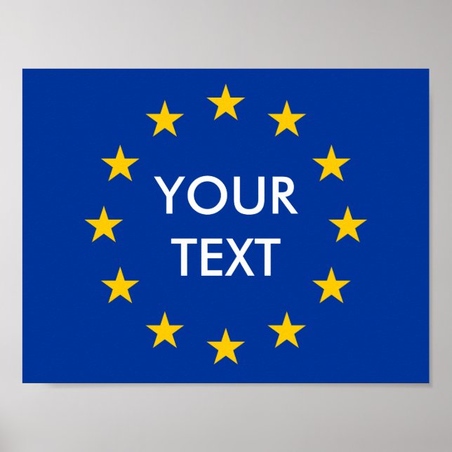 Faites vos propres affiches du drapeau de l'Union  (Devant)
