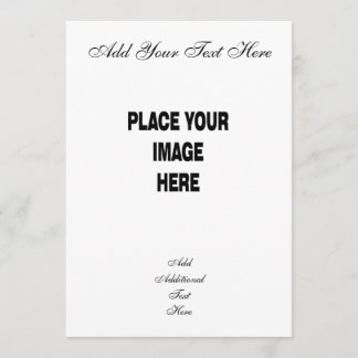 Faites vos propres invitations