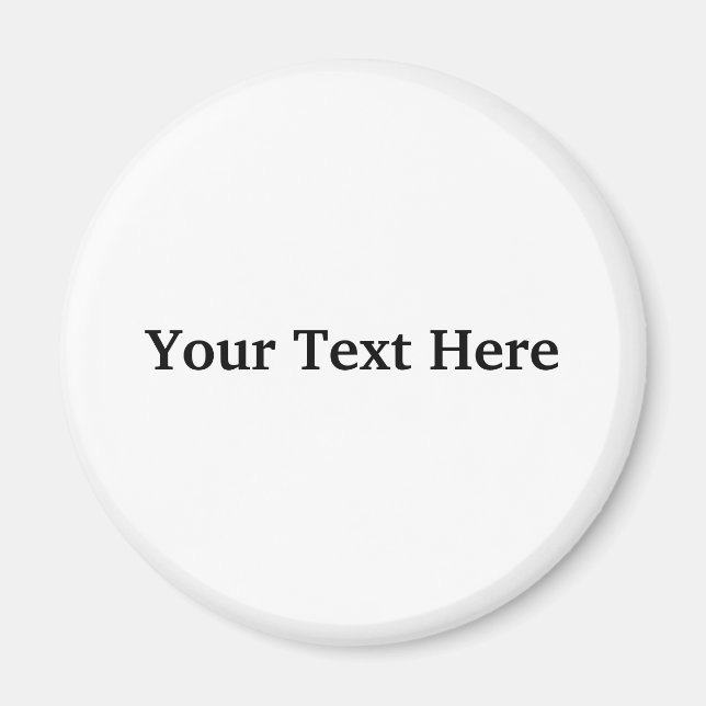 Faites vos propres Magnets (Devant)