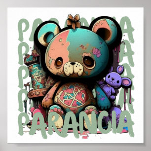 Faites votre maison Cozier avec une affiche d'ours