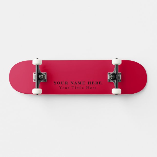 Faites votre marque Goji Berry Modern Skateboard (Horz)