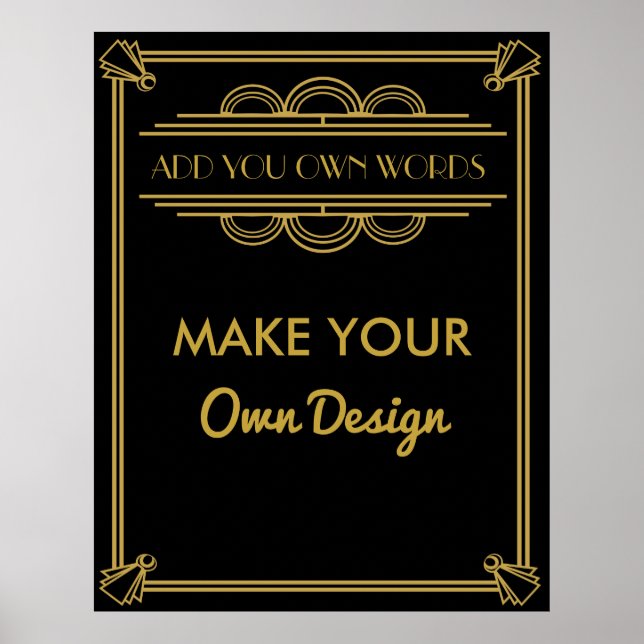 Faites votre propre affiche pour votre fête (Devant)