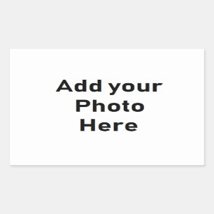 Faites votre propre autocollant Rectangle Customis