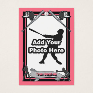 Faites votre propre carte de base-ball