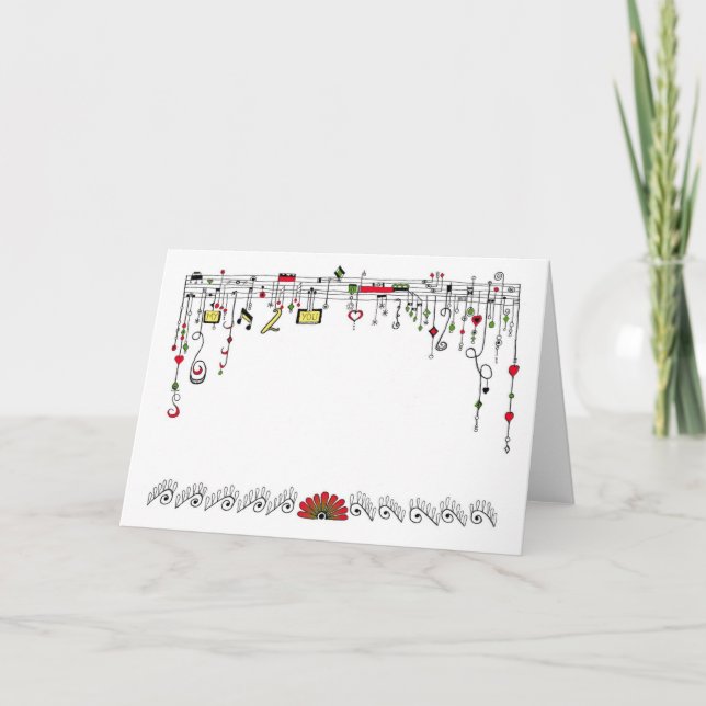 Faites votre propre carte de Noël (Devant)