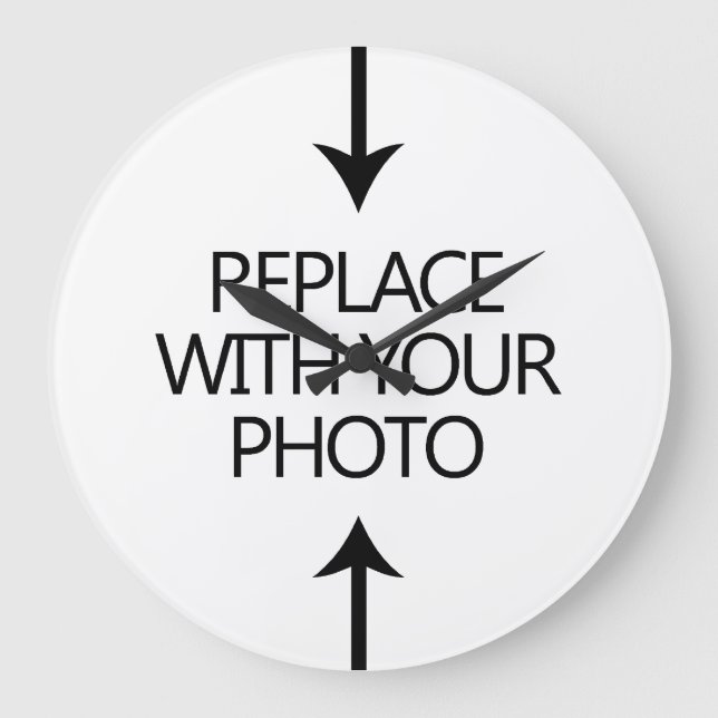 Faites votre propre horloge murale photo (Recto)