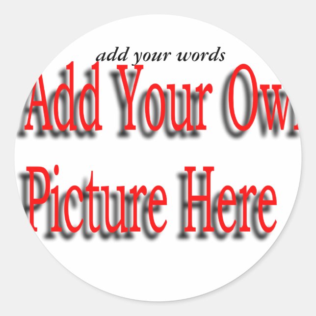 Faites votre propre Sticker (Devant)