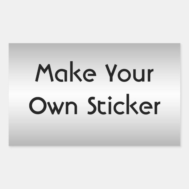 Faites votre propre Sticker (Devant)