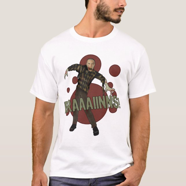 Faites votre propre T-shirt de zombi (Devant)