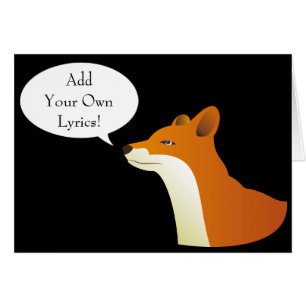 Faites votre propre Ylvis ce qui fait le Fox pour