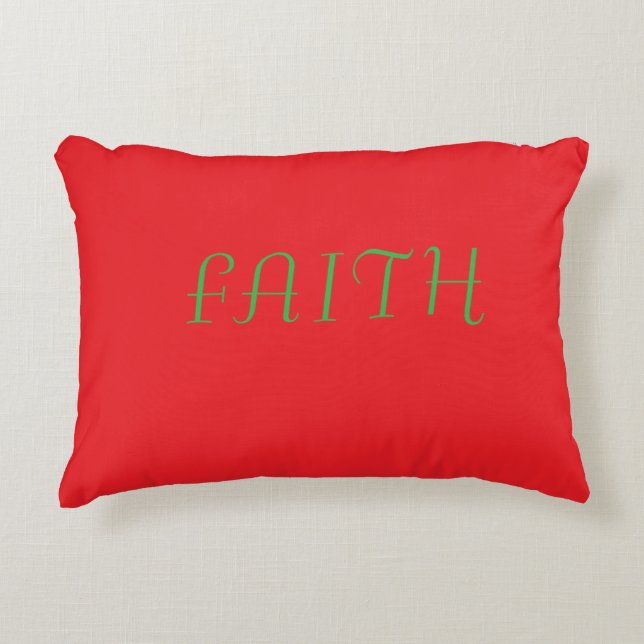 FAITH ACCENT PILLOW (Front)