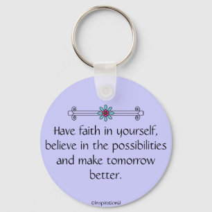 Faith and Belief Keychain